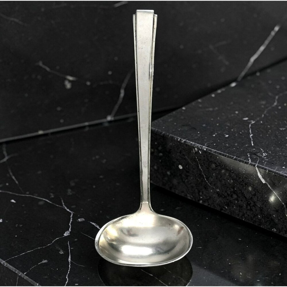 1934 Lund Sterling Silver Ladle Modern Classic Serving Gravy Sauce Soup 54g VTG